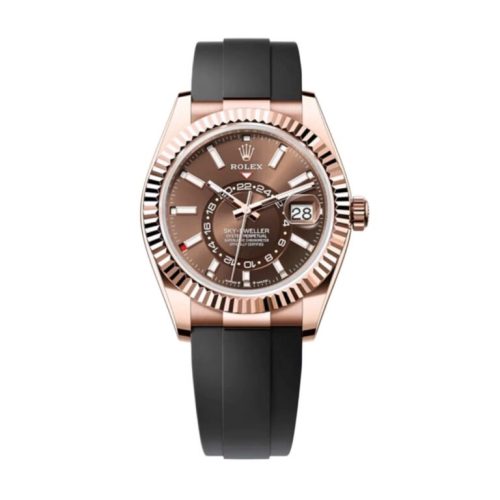 Superclone Rolex Sky-Dweller 42 mm Chocolate Dial 336235 photo review
