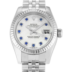 Rolex Lady-Datejust 26mm Parelmoer – Witte Wijzerplaat 179174