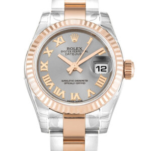 Rolex Lady-Datejust 26mm Rhodium wijzerplaat 179171