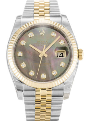 Replica Rolex Datejust 36mm Bronze Dial 116233 photo review