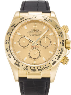 Replica Rolex Daytona 40mm Champagne Dial 116518 photo review