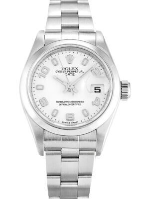 Replica Rolex Lady-Datejust 26mm White Dial 79160 photo review