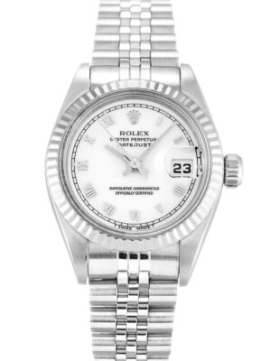Replica Rolex Lady-Datejust 26mm White Dial 69174 photo review