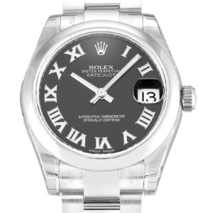 Rolex Lady-Datejust 31mm Cadran noir 178240