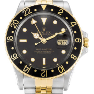 Rolex GMT-Master 38 mm Cadran noir 16753