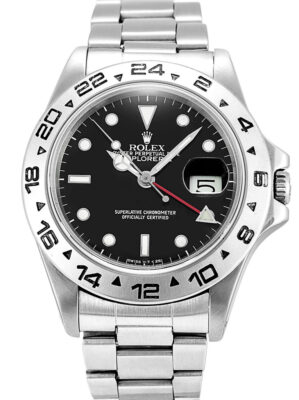 Replica Rolex Explorer 40mm Black Dial 16550 photo review
