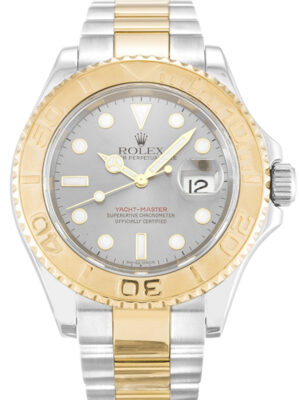 Replica Rolex Yacht-Master 40mm Silver Dial 16623 photo review