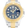 Rolex Yacht-Master 35mm Blauwe Wijzerplaat 169623