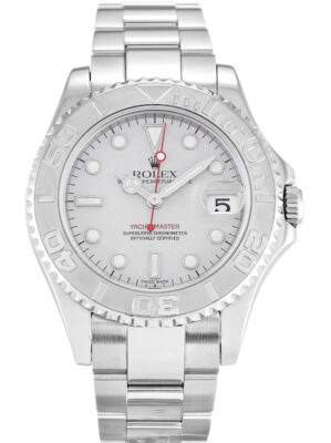 Replica Rolex Yacht-Master 35mm White Dial 168622 photo review