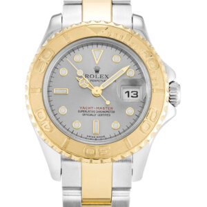 Rolex Yacht-Master 35mm Grijze Wijzerplaat 169623