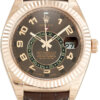 Rolex Sky-Dweller 42mm Cadran brun 326135