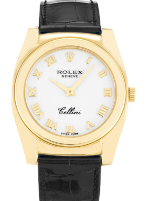 Replica Rolex Cellini 32mm White Dial 5320 photo review