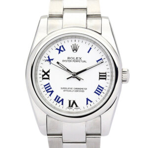 Rolex Oyster Perpetual Lady 31mm Witte Wijzerplaat 177200