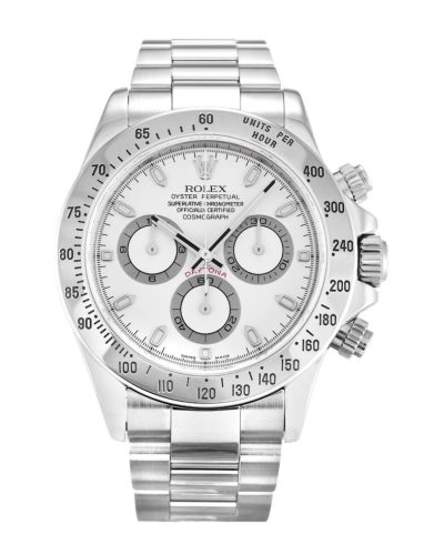 Replica Rolex Daytona 40mm White Dial 116520 photo review