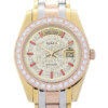 Rolex Day-Date 36 mm en or jaune avec cadran serti de diamants 118346
