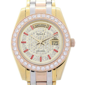 Rolex Day-Date 36 mm Oro amarillo con esfera de diamantes 118346