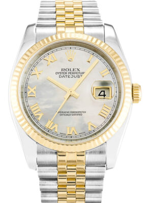 Replica Rolex Datejust 36mm Bronze Dial 116233 photo review
