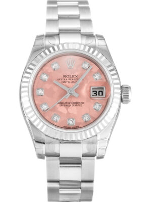 Replica Rolex Datejust 26mm White Dial 179174 photo review