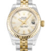 Rolex Lady-Datejust 26 mm silbernes Zifferblatt 179173-2