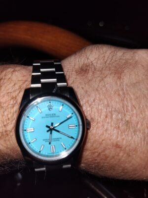 Replica Rolex Oyster Perpetual Lady 36mm Yellow Dial 126000 photo review