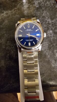 Replica Rolex Datejust 36mm Pink Floral Dial 116244 photo review