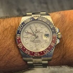 Replica Rolex GMT-Master II 40mm Meteorite Dial 126719BLRO “Superman” photo review