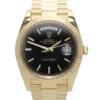 Superclone Rolex Day-Date 40 mm schwarzes Zifferblatt 228238