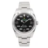 Rolex Air-King 38 mm zwarte wijzerplaat 116900