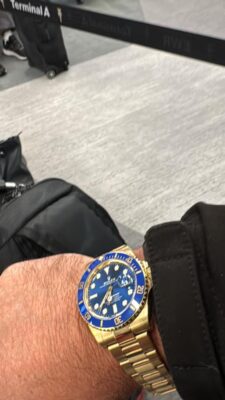 Replica Rolex Submariner 41mm Blue Dial 126618LB photo review