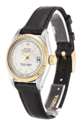 Replica Rolex Lady-Datejust 26mm White Dial 69173 photo review