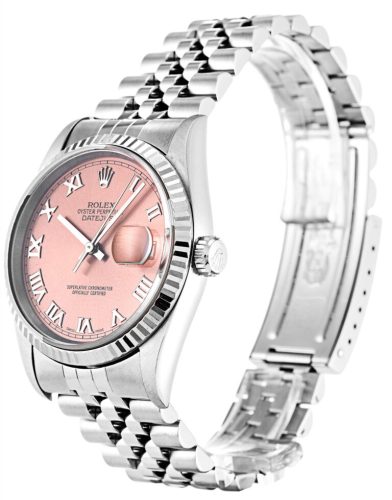Replica Rolex Datejust 36mm Pink Dial 16234 photo review