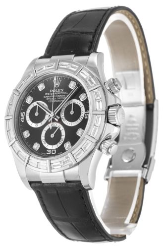 Replica Rolex Daytona 40mm Black Dial 116589BR photo review