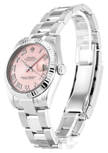 Replica Rolex Lady-Datejust 31mm Pink Dial 178274 photo review