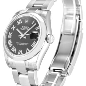 Rolex Lady-Datejust 31mm Cadran noir 178240