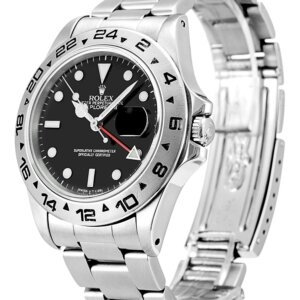 Rolex Explorer 40 mm zwarte wijzerplaat 16550