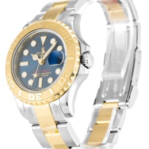 Rolex Yacht-Master 35mm Blauwe Wijzerplaat 169623