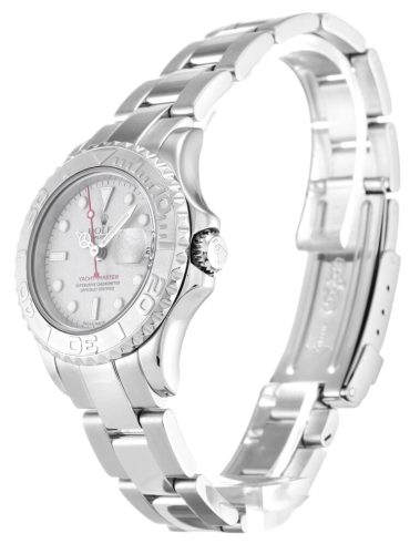 Replica Rolex Yacht-Master 35mm Silver Dial 169622 photo review