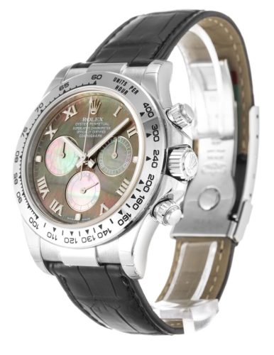 Replica Rolex Daytona 40mm White Dial 116519 photo review