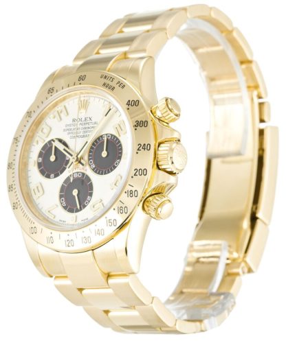 Replica Rolex Daytona 40mm White Dial 116528 photo review