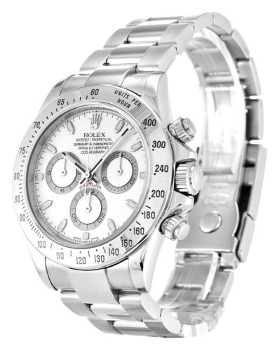 Replica Rolex Daytona 40mm White Dial 116520 photo review