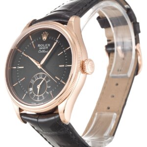 Rolex Cellini 39mm Zwarte Wijzerplaat 50525