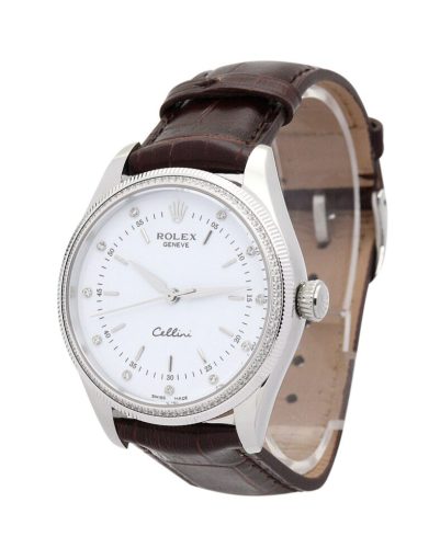 Replica Rolex Cellini 25mm White Dial 5310-2 photo review