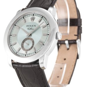 Rolex Cellini 40mm Blauwe Wijzerplaat 5241