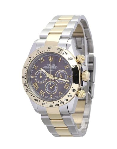 Replica Rolex Daytona 40mm Dark brown Dial 116523 photo review