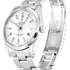 Rolex Oyster Perpetual Date 34 mm witte wijzerplaat 15000