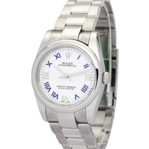 Rolex Oyster Perpetual Lady 31mm Witte Wijzerplaat 177200