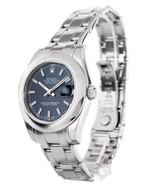 Replica Rolex Datejust 31mm Blue Dial 81209 photo review