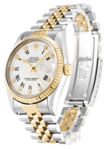Replica Rolex Datejust 36mm White Dial 16233 photo review