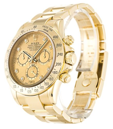 Replica Rolex Daytona 40mm Champagne Dial 116528 photo review