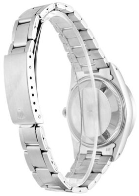 Replica Rolex Oyster Perpetual Date 34mm Silver Dial 15210 photo review
